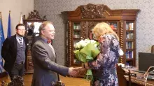 Dziekan W. Zalewski, prodziekan P. Uziębło, T. Ozorowska (fot. S. Dajkowski)