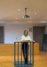 Wykład dr Fiammetta Cioè z Uniwersytetu Sapienza