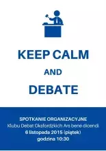 historia Klubu Debat Ars Bene Dicendi
