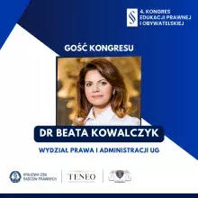 Dr Beata J. Kowalczyk współprowadziła warsztat o edukacji włączającej podczas 4. Kongresu Edukacji Prawnej i Obywatelskiej