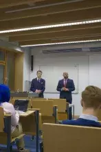 Wykład Profesora Adama Wiśniewskiego na Uniwersytecie Europejskim Viadrina