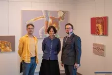 Relacja z wernisażu Macieja Wichnowskiego w Galerii Palarnia