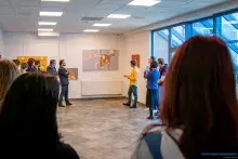 Relacja z wernisażu Macieja Wichnowskiego w Galerii Palarnia
