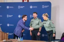 Relacja: Spotkanie z funkcjonariuszami Pomorskiego Urzędu Celno-Skarbowego w Gdyni