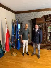 Prof. Rakesh K. Anand w Gdańsku