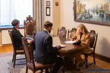Wydziałowy Węzeł Wolontariatu - porozumienie dotyczące wolontariatu i mentoringu z Iustitia 