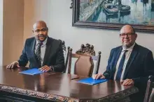 2024 r. - podpisanie umowy o współpracy poradni prawnych Uniwersytetu Gdańskiego i University of Johannesburg - narodziny International Network of Students’ Law Clinics