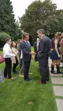 uroczyste wręczenie dyplomów Fulbrighta za rok 2015-2016