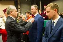 Odznaczenia dla pracowników WPiA - 47. rocznica powołania UG