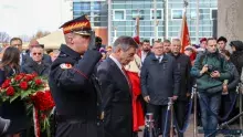 Odsłonięcie tablicy upamiętniającej śp. Lecha Kaczyńskiego