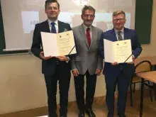 Dr Bartłomiej Gliniecki oraz dr Tomasz Snarski laureatami nagrody Gdańskiego Towarzystwa Naukowego i Prezydenta Miasta Gdańska z