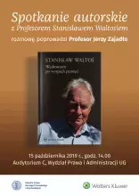 Spotkanie z Prof. Waltosiem