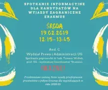 spotkanie informacyjne wyjazdy Erasmus