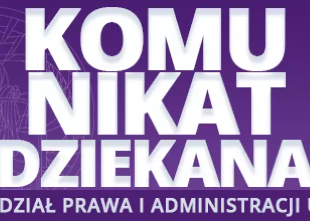 Godziny Dziekańskie w dniu 19.03.2021