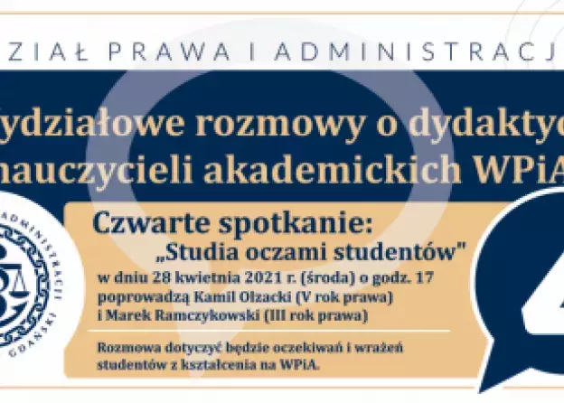 4. Wydziałowe rozmowy o dydaktyce