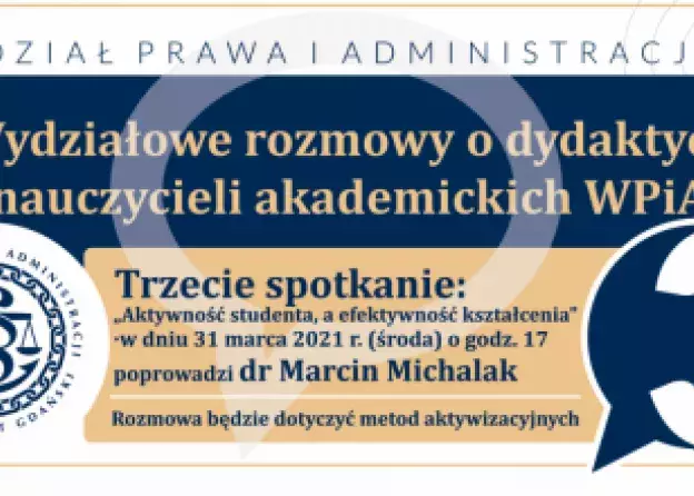 3. Wydziałowe rozmowy o dydaktyce