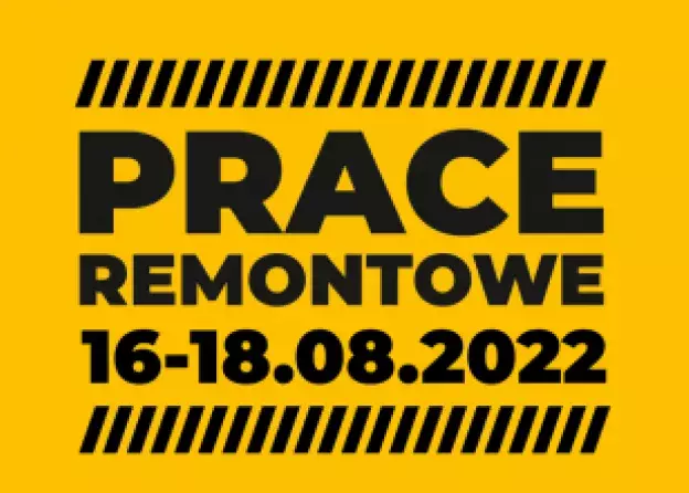 Prace remontowe, budynek zamknięty.