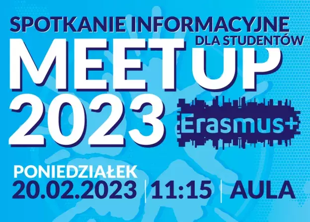 ERASMUS+ MEETUP 2023 – poniedziałek 20 lutego!