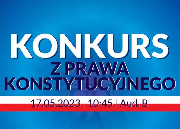 Konkurs z Prawa Konstytucyjnego