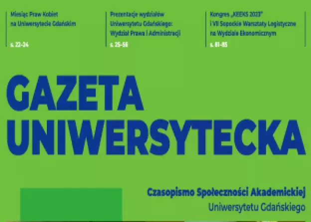 Prezentacja WPiA UG w GAZECIE UNIWERSYTECKIEJ