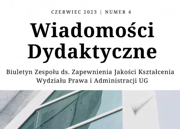 Wiadomości Dydaktyczne, biuletyn nr 4 – wywiad z mgr. Dawidem Marko