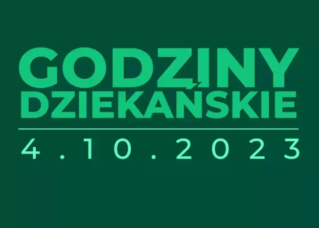 4.10.2023 - GODZINY DZIEKAŃSKIE