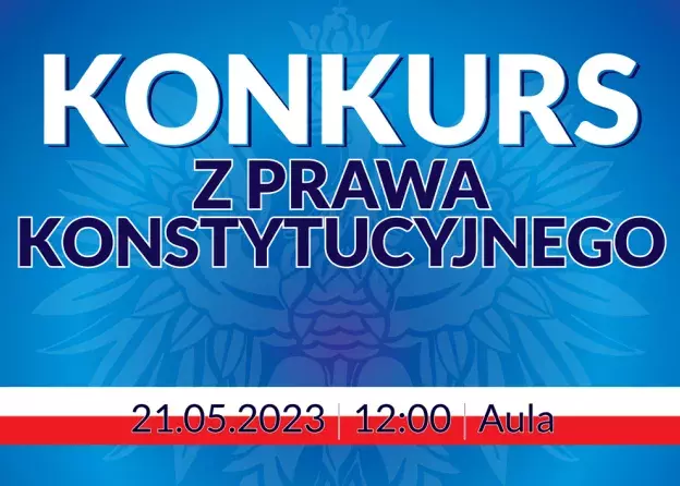 Konkurs z Prawa Konstytucyjnego