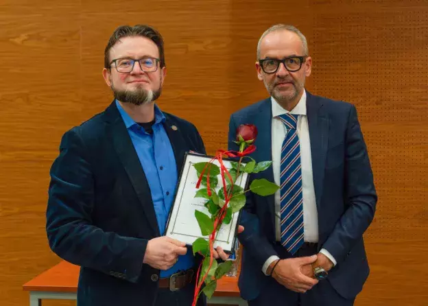 List gratulacyjny dla Dziekana WPiA UG