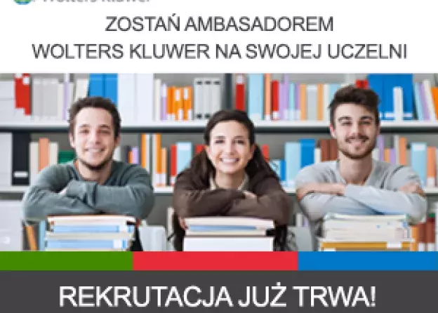 Zostań ambasadorem Wolters Kluwer