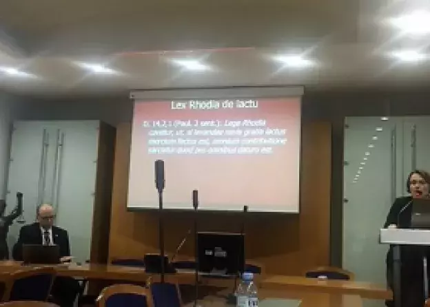 International Seminar „Roman maritime law”