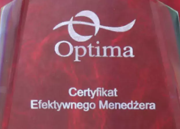 Kolejny Certyfikat Efektywnego Menedżera na naszym Wydziale