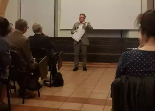 Referat dra Tomasza Snarskiego podczas międzynarodowej Konferencji "100-lecie odrodzenia…