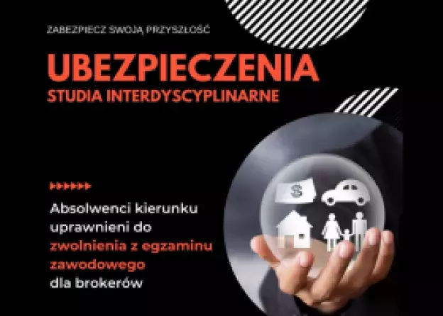Absolwenci nowego kierunku „Ubezpieczenia – studia interdyscyplinarne” uprawnieni do zwolnienia z…