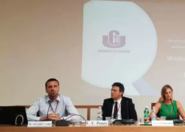 Wystąpienie dr. Michała Szypniewskiego na Uniwersytecie Sapienza w Rzymie