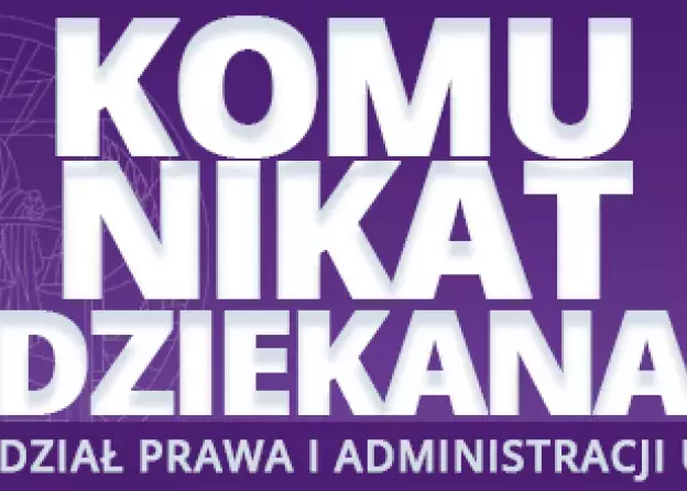 Godziny Dziekańskie w dniu 28/10/2020