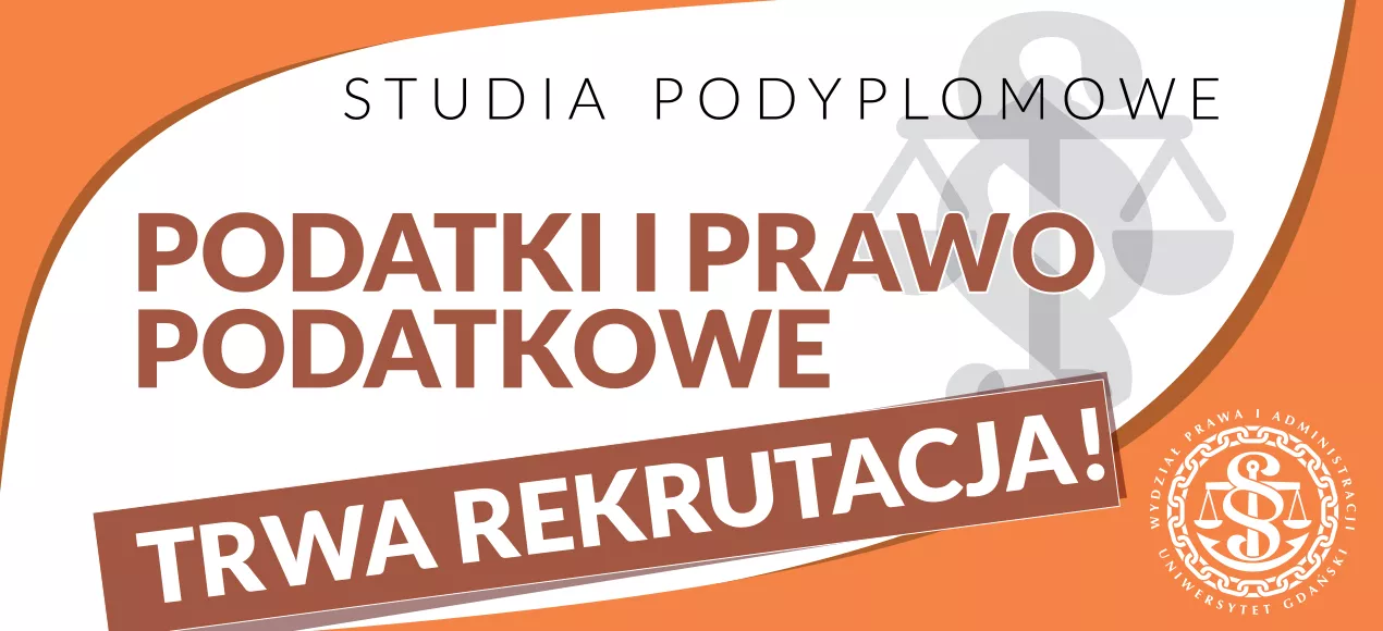 Studia podyplomowe Podatki i Prawo Podatkowe