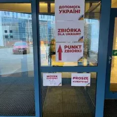 Pomoc dla Ukrainy- zbiórka WPiA UG